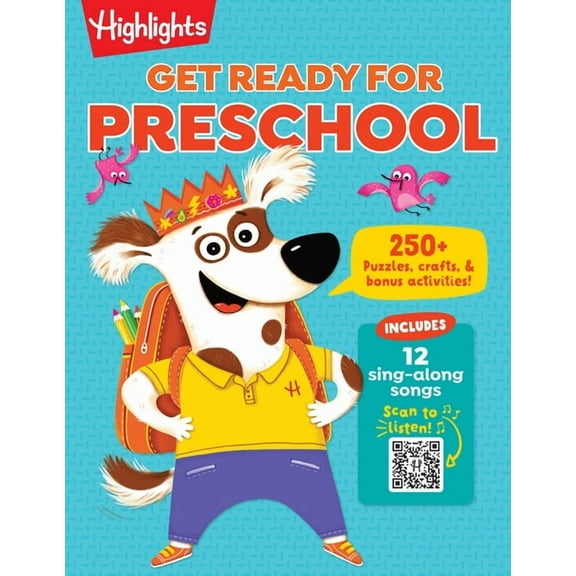 Highlights Big Fun Activity Workbooks Get Ready for Preschool: Learning Activities Including Language Arts, Creativity, Math and Life Skills, First Day of Pre, (Paperback)