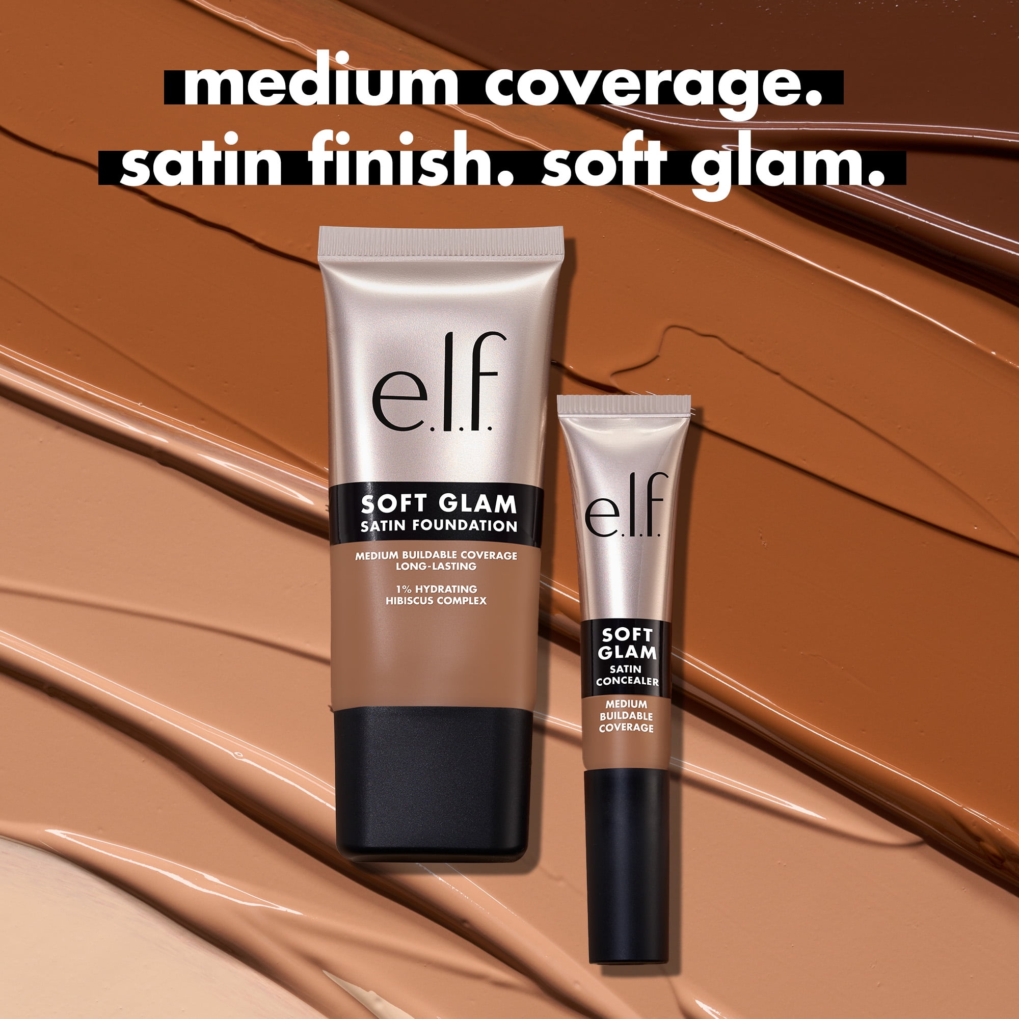 e.l.f. Cosmetics Soft Glam Satin Concealer, 42 Tan Neutral