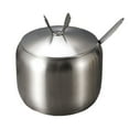 thumbnail image 1 of Pot d'Assaisonnement de Cuisine en Acier Inoxydable avec Cuillère, 1 of 5