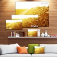 thumbnail image 3 of Bright Sunset over Wheat Field - Landscape Canvas Art Print, 3 of 4
