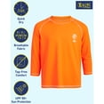 thumbnail image 6 of iXtreme Boys Swim Shirt - UPF50+ Sun Protection Quick Dry Long Sleeve Rash Guard Shirts for Boys, 6 of 7