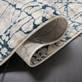 thumbnail image 5 of SAFAVIEH Meadow Emily Abstract Area Rug, Navy/Ivory, 4' x 6', 5 of 8