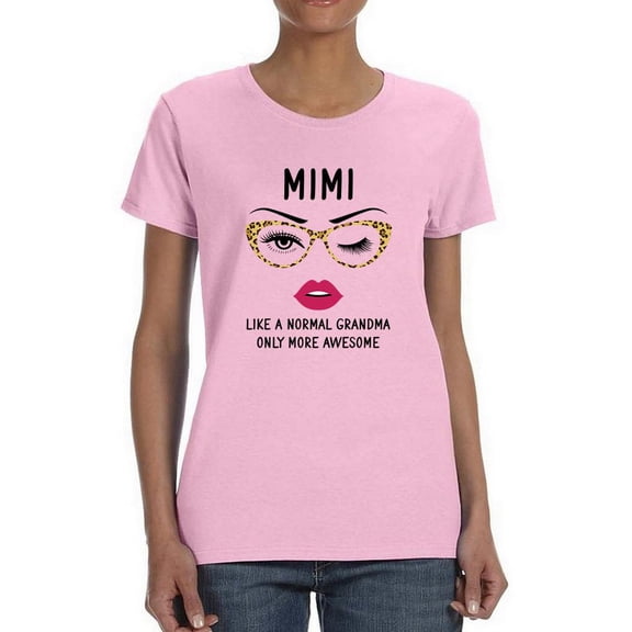 Mimi Grandma T-Shirt Women -Smartprints Designs, Female XX-Large