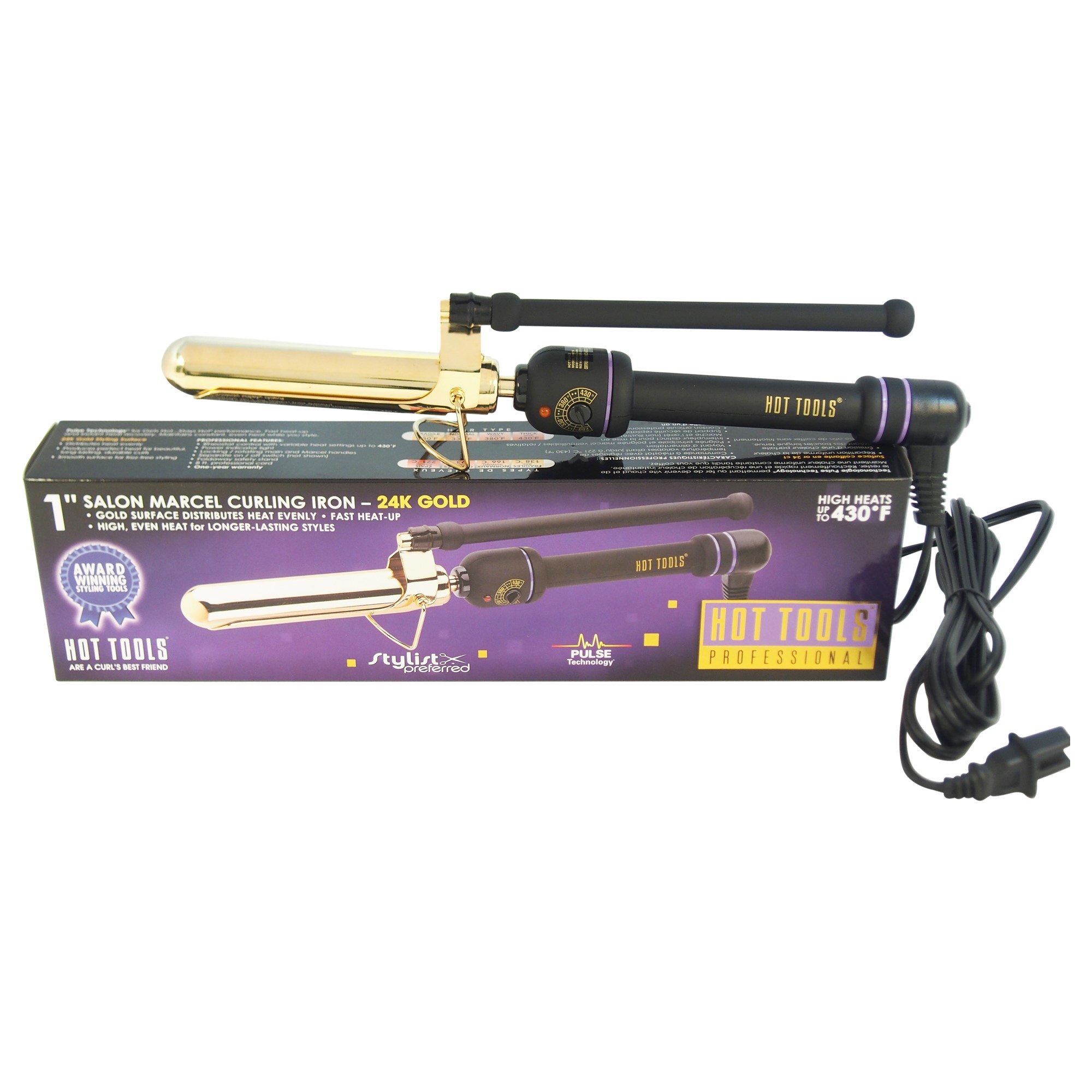 Hot Tools Professional Marcel Curling Iron, Model 1108CN