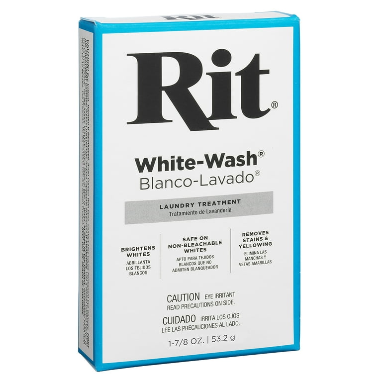Rit Dye Dye Powdered Fabric Dye White Wash 1 78-Ounce (Two Pack)
