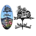 thumbnail image 3 of LOVIVER Roof Weathervane Weather Vane Farm Scene Garden Stake Wind, 3 of 8