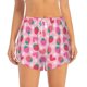 thumbnail image 2 of Balery Haear Strawberry Pantalones cortos deportivos para mujer con forro y dos bolsillos, elásticos, para entrenamiento, gimnasio, yoga-X-Large, 2 of 7