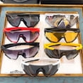 thumbnail image 3 of Gafas de sol de una pieza para mujer, modernas gafas de sol con protección ocular europeas y americanas para hombre sps04w, 3 of 5