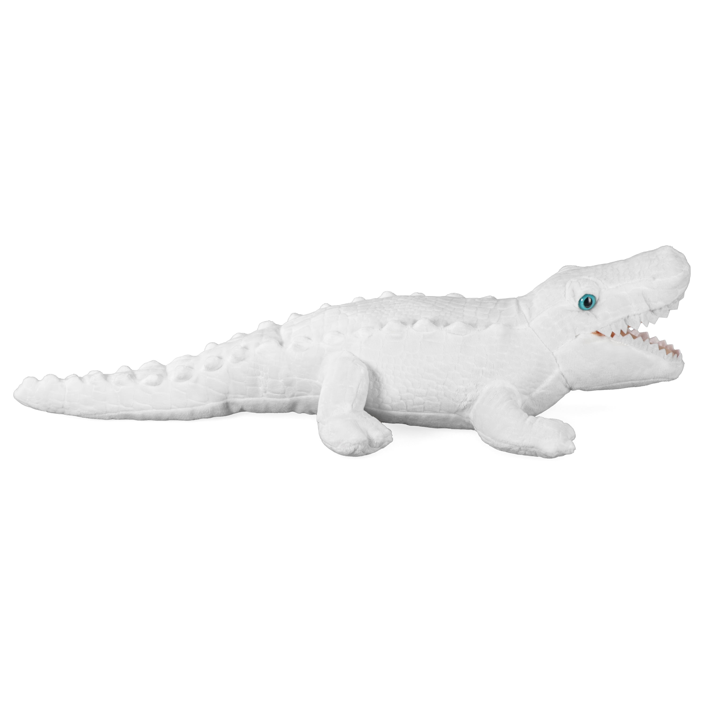 Wild Republic White Alligator Plush, Cuddlekins, Stuffed Animal, Plush Toy, Gifts for Kids, 12 Inches