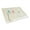 White, variant on Caroline's Treasures Christmas Miniature Schanuzer Black Glass Cutting Board Large