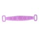 thumbnail image 2 of Silicone Back Scrubber Double Sided Bath Shower Exfoliating Back Cleaning Belt Strap for Men WomenPurple, 2 of 4