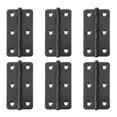 thumbnail image 3 of GOOHOCHY 6 Pcs Universal Cabinet Door Hinge Reinforced Hinge 7.7x4.1cm Black, 3 of 8
