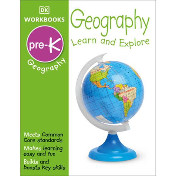 Pre-Owned DK Workbooks: Geography Pre-K: Learn and Explore (Paperback 9781465428516) by DK