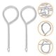 thumbnail image 1 of HEALEEP 20Ud Accesorios Para Extintores Con Pasadores De Extracción Seguros Y Portables En Color Plata, 1 of 8