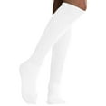 thumbnail image 4 of MDR Distirbutors Women's Extra Long & Heavy Slouch Cotton Wear at any Length Socks Made in USA 12 Pairs Size 9 to 11 (12 White), 4 of 9