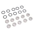 thumbnail image 4 of 10pcs Brake Master Cylinder Sight Glass with O Ring, Universal Resin Lens Oil Usage Observation Tool Set, Fits Motorcycle ATV, 4 of 7