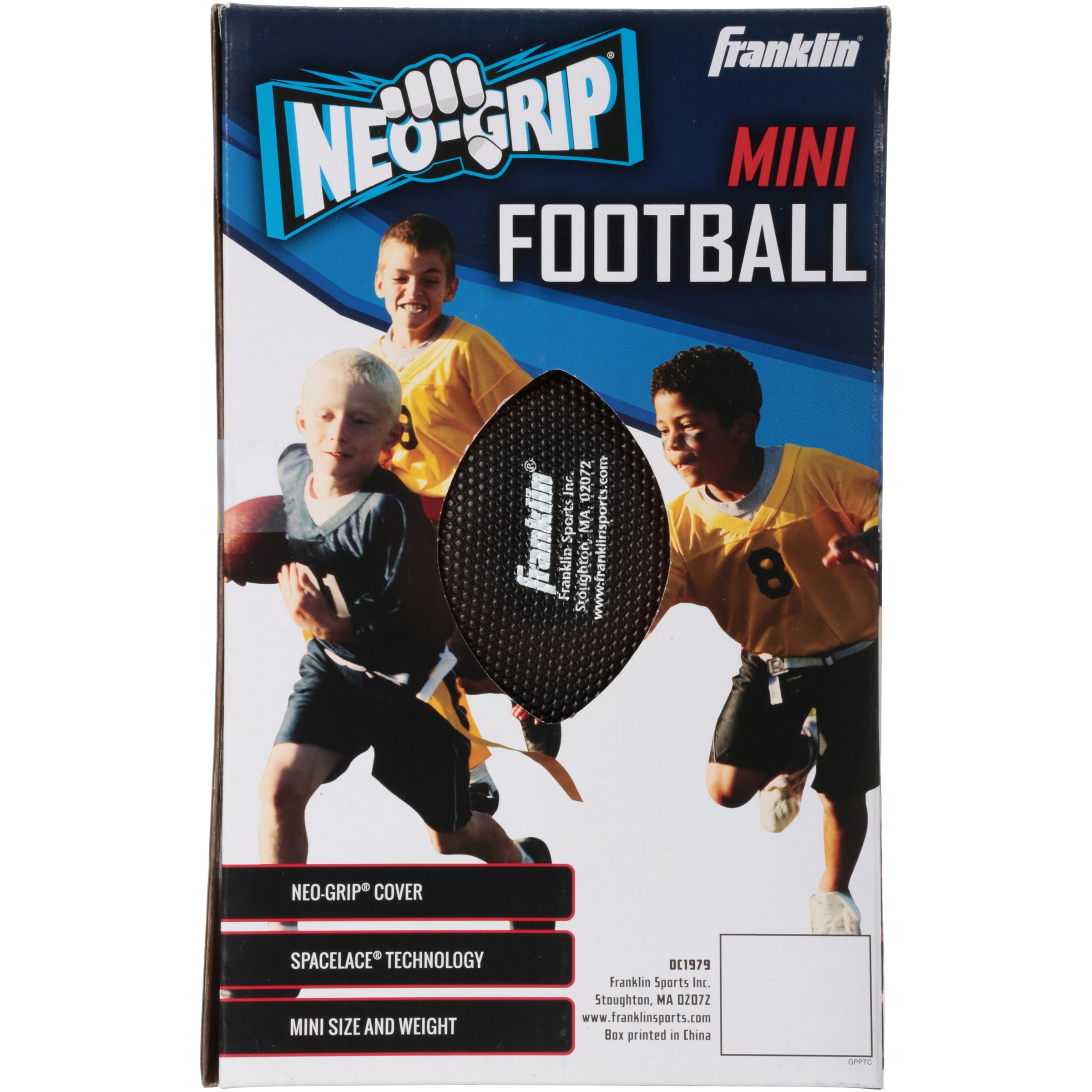 入手不可能！ソルト&ペッパー入れ 陶器 Football選手&レフェリー Franklin Sports Mini Grip Tech Space Lace Football - Walmart.com