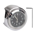 thumbnail image 1 of Reloj de motocicleta resistente al agua, reloj con esfera de bicicleta cromado para manijas de 7/8 pulg.-1 pulg., 1 of 8