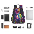 thumbnail image 4 of Easygdp Neon Pop Art Pitbull para Easygdp Yak - Mochila Casual Ligera y Resistente para Viaje y Senderismo para Hombres y Mujeres, 4 of 7