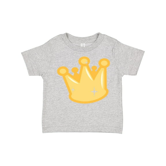 Inktastic Gold Crown Boys or Girls Toddler T-Shirt