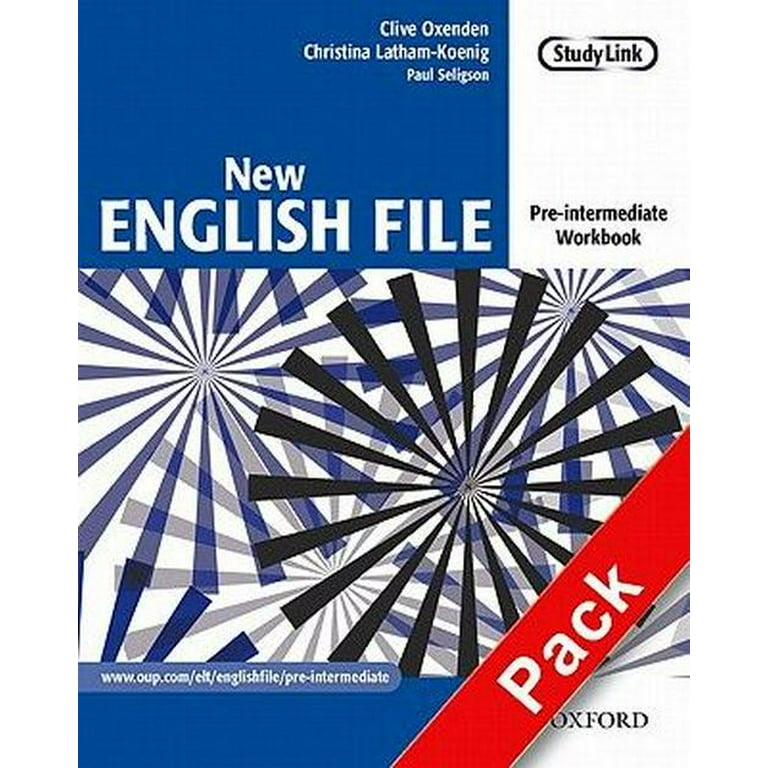 New English File. Pre-Intermediate, Workbook - Walmart.Com