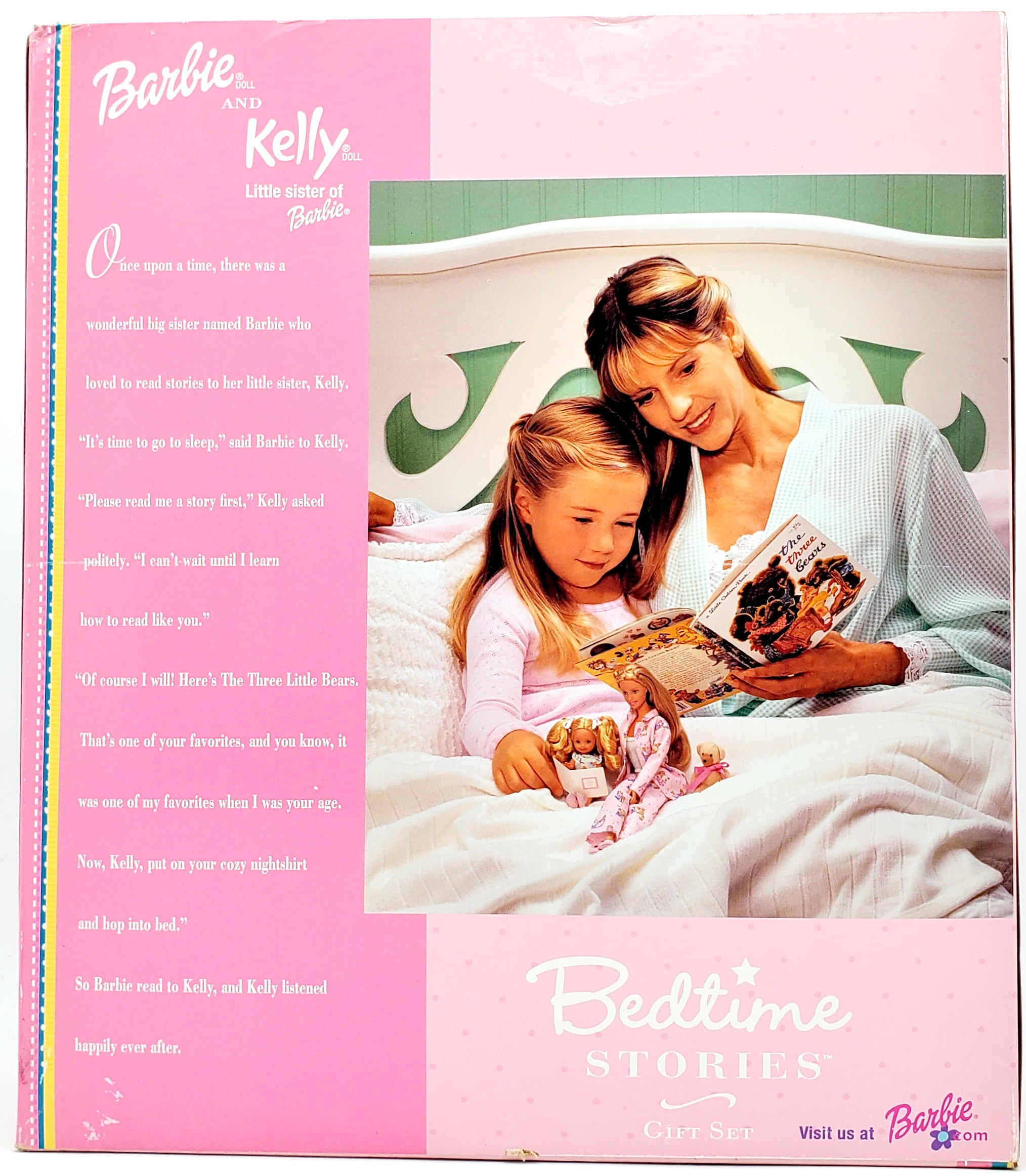 Bedtime Stories Barbie and Kelly Gift Set 2000 Mattel 29426