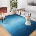 thumbnail image 2 of Hasoo 9' x 12' Area Rug Tie-Dye Non-slip Washable Living Room Bedroom Kids Room Floor Carpet Blue, 2 of 5