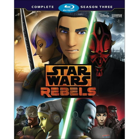 Star Wars Rebels Season Three Blu Ray Walmart Com