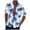 Blue, variant on ZCFZJW Mens Hawaiian Tropical Palm Tree Shirts Lightweight Casual Summer Short Sleeve Button Down Beach T-Shirts Fashion Vacation Outfit Clothes Black L