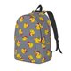 thumbnail image 1 of Balery Christmas hat duck Mochila Clásica Impresa Básica para Viaje, Mochila Escolar Resistente al Agua, Mochila de Lona con Correas Ajustables-Small, 1 of 5
