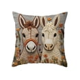 thumbnail image 2 of Throw Pillows for Couch, Cute Quadruped Patterns Cushion Cover Soft Throw Pillowcase Removable And Washable Pillowcase For Sofa And Chair Ideal Choice For Summer Sofa And Bedroom Decor, 2 of 6