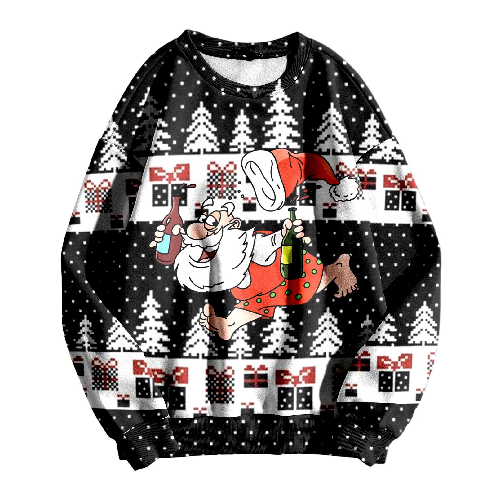 Cape Homme Père Noël Polaire - Manteau Chaud Ouvert Style Cape Pour Fêtes De Noël Maison