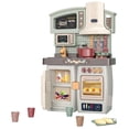 thumbnail image 1 of Juego de cocina para niños, electrodomésticos educativos, juego de cocina para cumpleaños Verde, 1 of 9