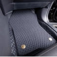 thumbnail image 6 of EKR Custom Fit Compass Car Floor Mats for Jeep Compass 2018 2019 2020 2021 2022 2023 - All Weather Protection Leatherette Plus Blanket Floor Mats Set(Black), 6 of 6