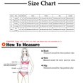 thumbnail image 2 of Womens One Piece Swimsuits Strapless Waist Cut Out Monokini Swimwear Tie Front Tummy Control Bathing Suits, 2 of 6