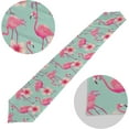 thumbnail image 7 of GZHJMY Flamingo Flowers Table Runner Seasonal Table Cloth Runner for Kitchen Dining Table Wedding Party Holiday Coffee Dining Home Decor 13 x 90 Inches, 7 of 7