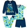 thumbnail image 2 of Gerber boys 4-piece Pajama Set, Blue Chameleon, 5T US, 2 of 2
