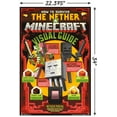 thumbnail image 3 of Minecraft - The Nether Wall Poster with Push Pins, 22.375" x 34", 3 of 5