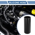 thumbnail image 2 of Unique Bargains 1 Pcs 65mm 2.56" ID 200mm 7.87" Length 0 Degree Black Car Silicone Hose Coolant Hose Universal, 2 of 7