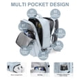 thumbnail image 3 of Large Travel Backpack Women, Carry On Backpack,Hiking Backpack Waterproof Outdoor Sports Rucksack Casual Daypack School Bag Fit 14 Inch Laptop with USB Charging Port Shoes Compartment, 3 of 10