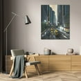 thumbnail image 3 of J. Adams 28x36 Gallery Wrapped Canvas Wall Art Titled - City Street II, 3 of 4