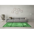 thumbnail image 3 of Ahgly Company Indoor Rectangle Persian Emerald Green Traditional Area Rugs, 7' x 10', 3 of 4