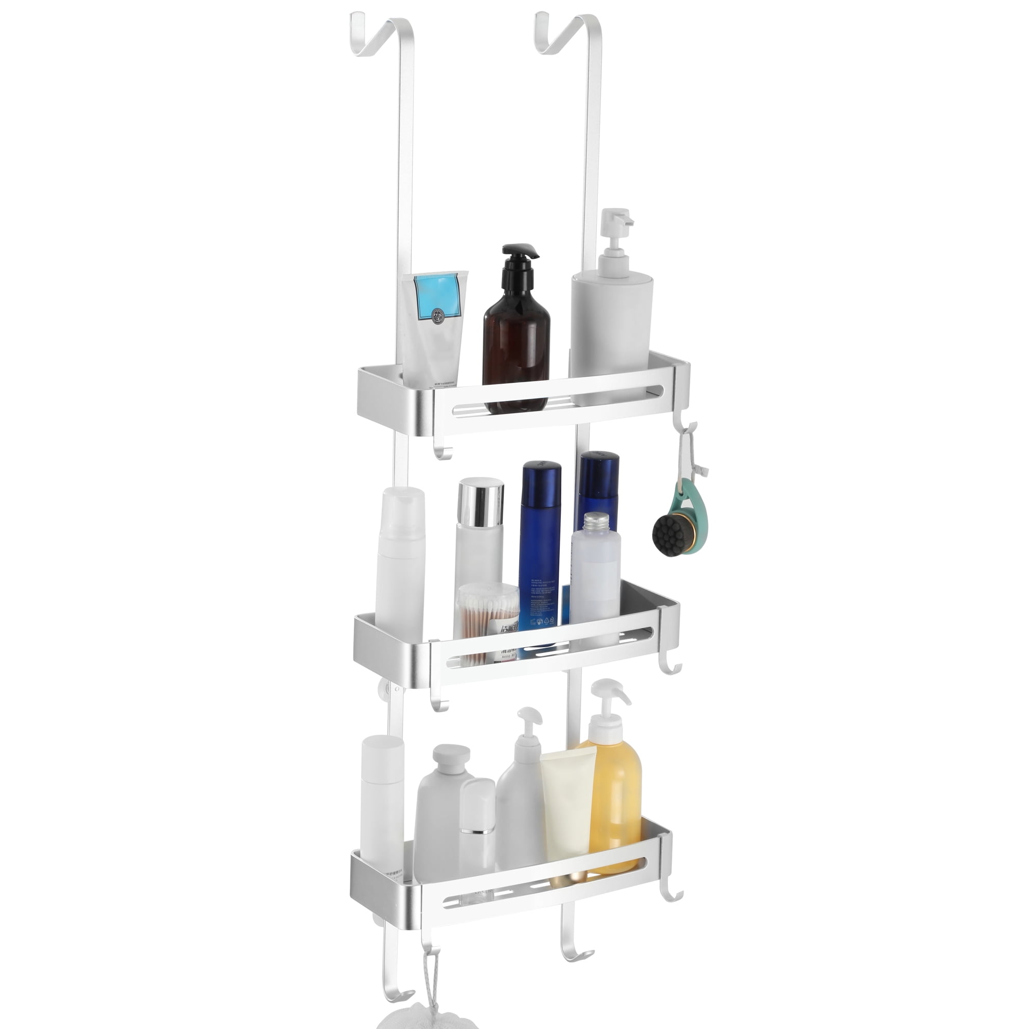 MOGFCT Bathroom Shower Caddy Over The Door Hanging Shower Organizer