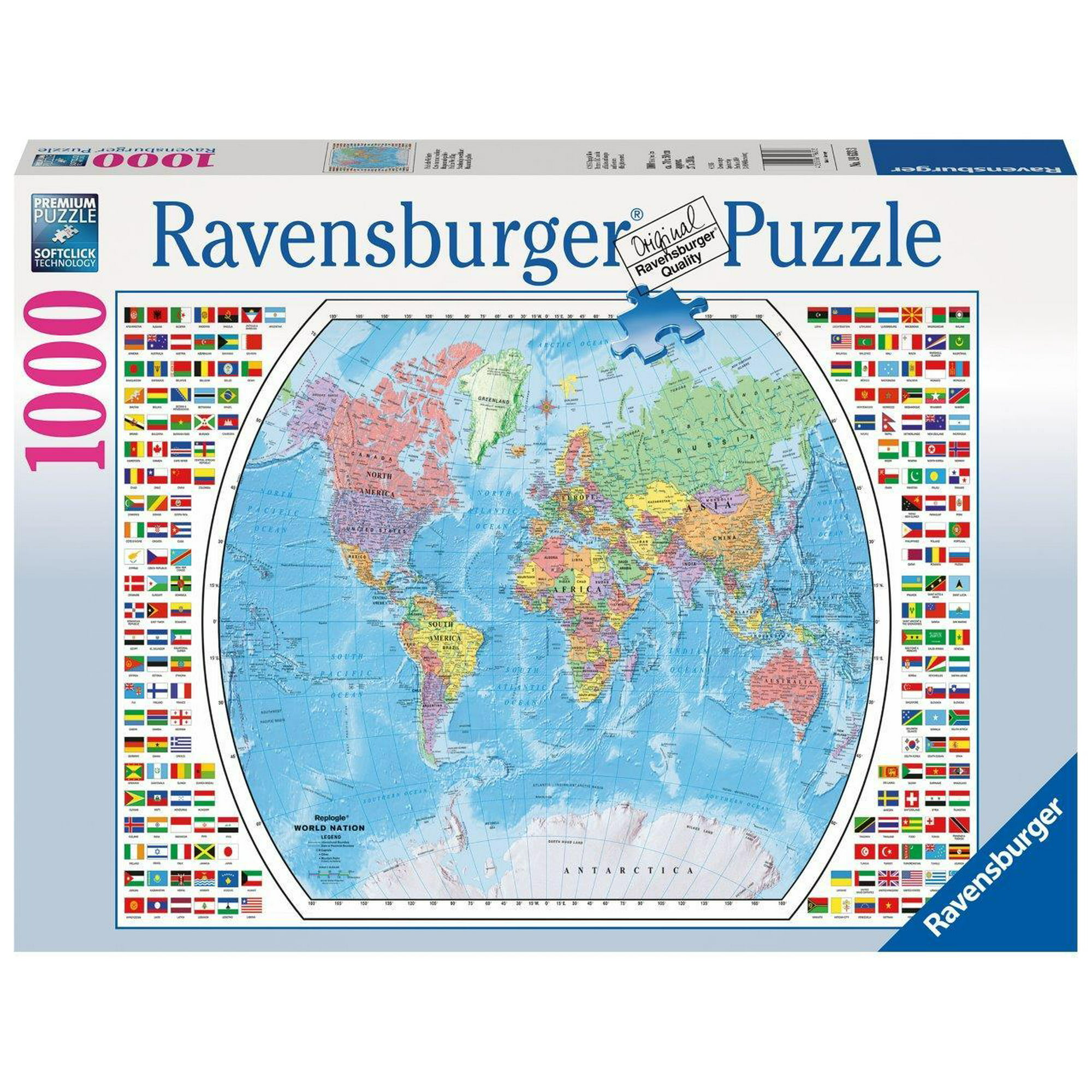 Ravensburger 2000 Piece Puzzle World Map We Did Not Find Results For