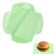 thumbnail image 1 of Uxcell 200 Pcs Hojas de Papel encerado para Alimentos, 8.7 x 8.7 Pulgadas, Papel para Envolver a Prueba de Grasa, Forros de Cesta de Alimentos a Cuadros para Sándwiches y Hamburguesas, Verde, 1 of 7