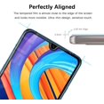 thumbnail image 3 of SCL Protecteur d'Écran Compatible avec Moto G8 Plus, [2 Pack] Couverture Complète Incurvée 3D Trempé, 3 of 5