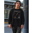 thumbnail image 2 of New Your City Quote Design Sweatshirt Men -Image by Shutterstock, Male 4X-Large, 2 of 4