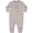 AC-Heather Grey, variant on Daddy's Little Caddy Bear Golf Theme Baby Fleece Romper