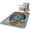 Blue, variant on Front Door Mat 15.7"x23.6", Retro Tiger Non Slip Backing & Low Profile Doormats, Absorbent Muddy Dirt Trapper Door Mats for Front Back Door Entryway All-Weather Black Wildlife Animals Vintage