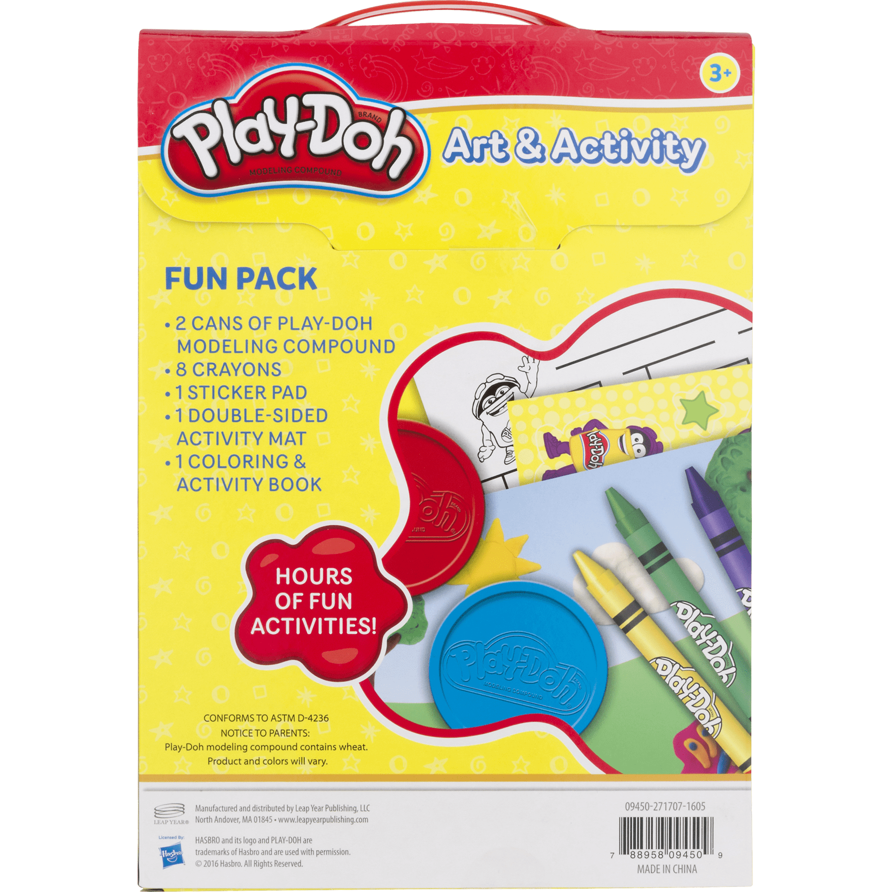 play doh art and activity fun pack